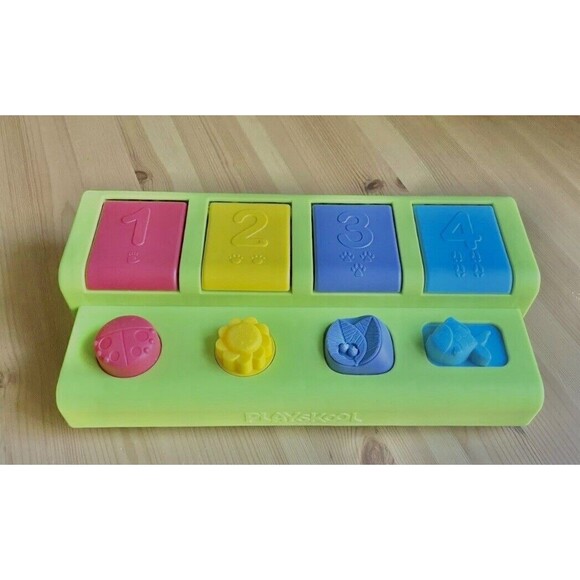 Playskool Busy Poppin Pals Pop-Up Activity Toy Babies Toddlers Ages 9 Month Plus - Picture 4 of 10